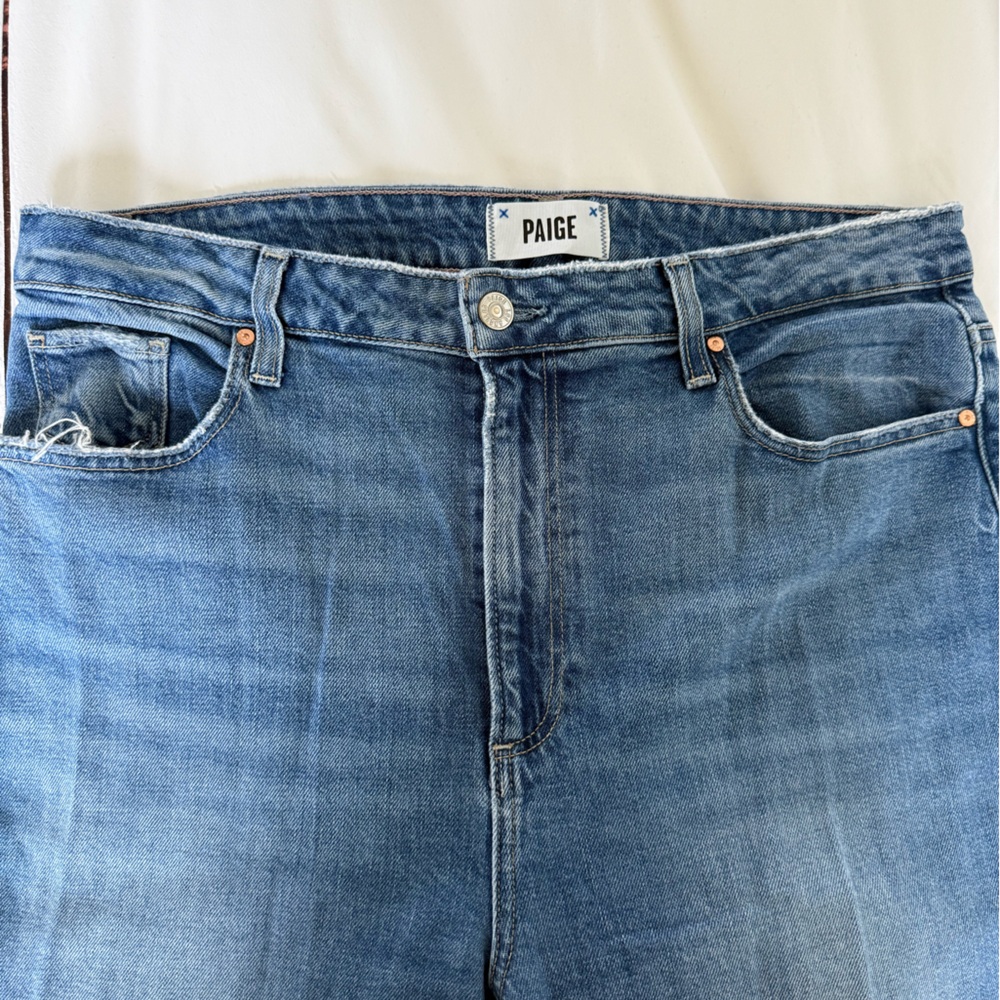 PAIGE Women's Stella Blue Jeans